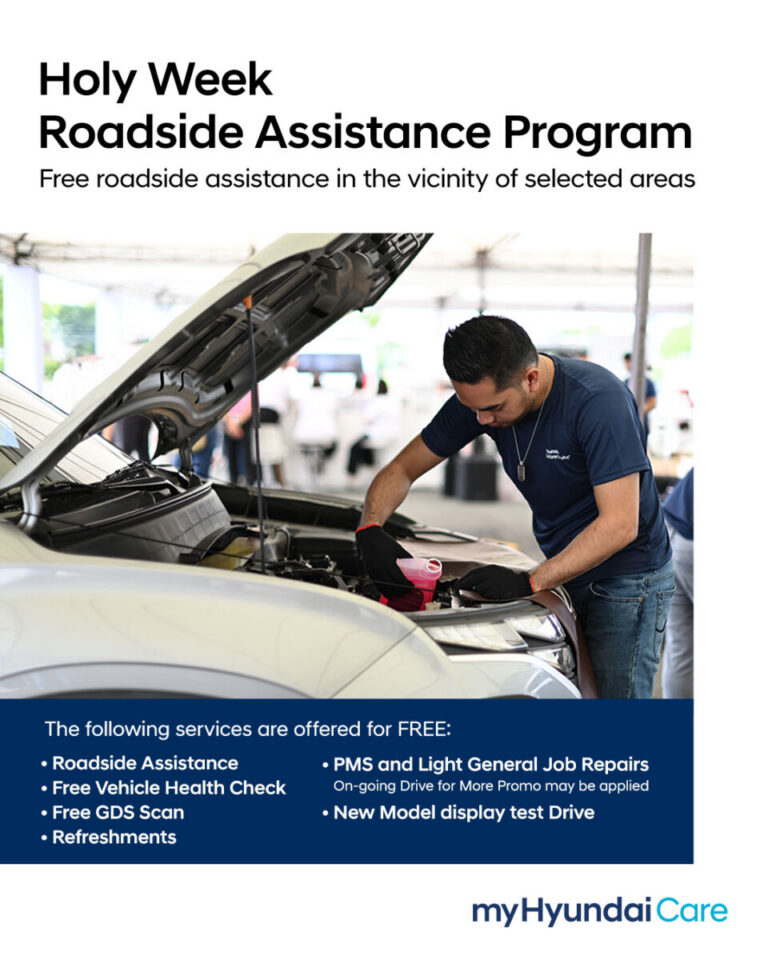 Hyundai PH announces 2026 Holy Week Roadside Assistance Program