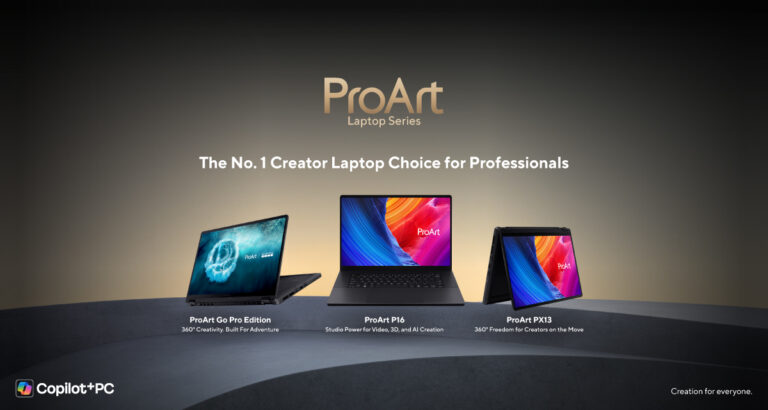 ASUS PH announces 2026 ProArt laptops