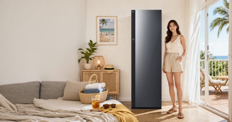 Summer wardrobe ready: Refresh your clothes with LG Styler RX5