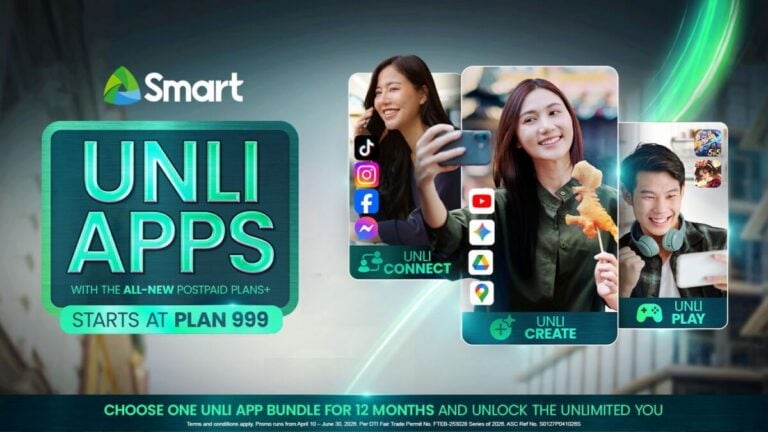 Connect, create, and play with the All-New Smart Postpaid Plans+ with Unli Apps to supercharge every digital lifestyle