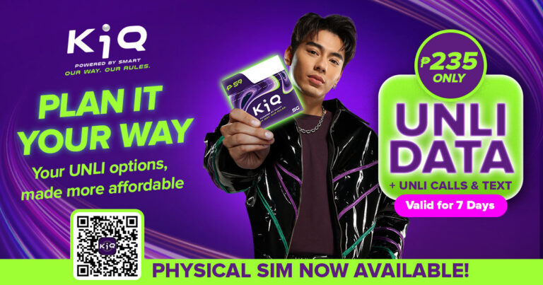 KiQ expands flexible Unli Data offers with new Physical SIM