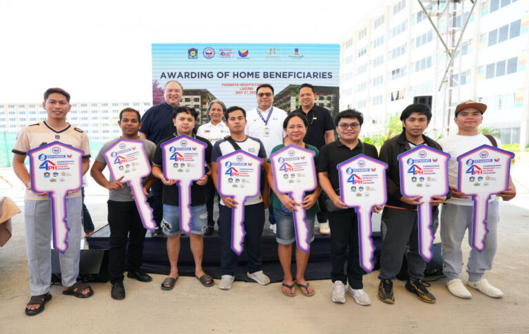 DHSUD, Pag-IBIG visit Laguna project, hand keys to new condo owners under PBBM’s expanded 4PH