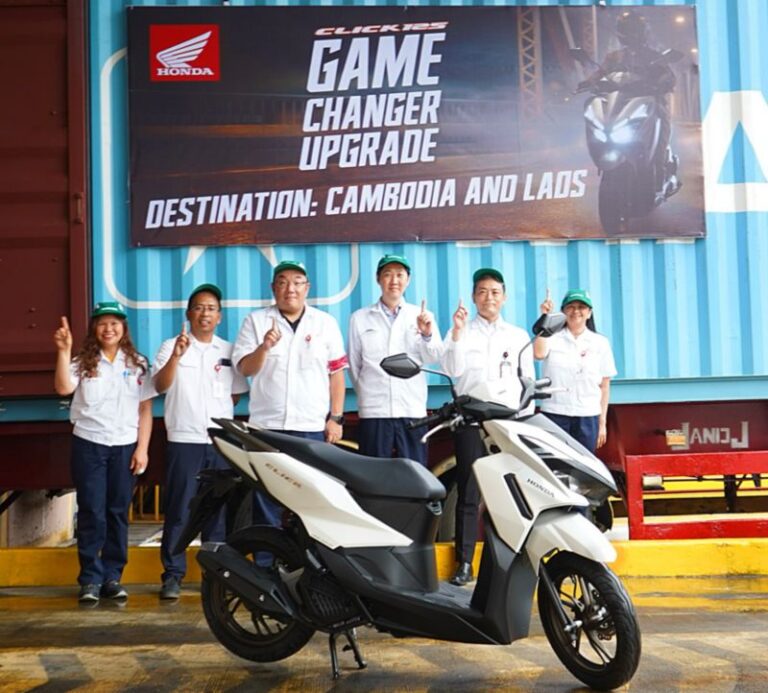 Philippine-made Honda Click125 heads to Southeast Asian markets