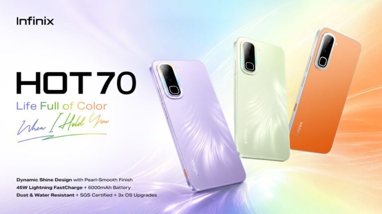 Infinix HOT 70: Standout style and everyday power under PHP10K