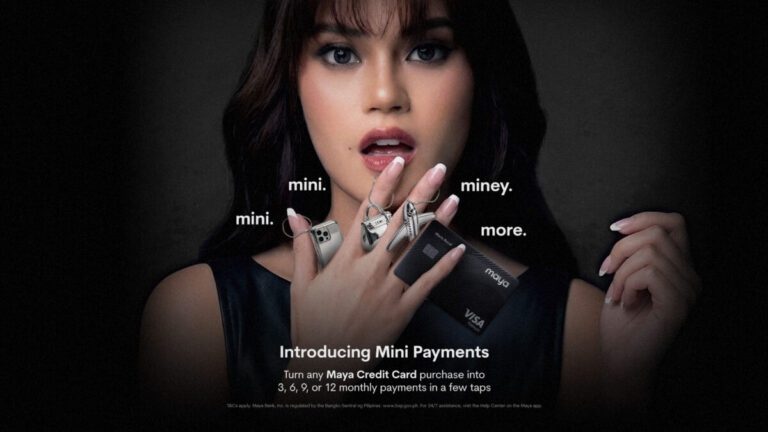 Convert your Maya credit card purchases into mini payments