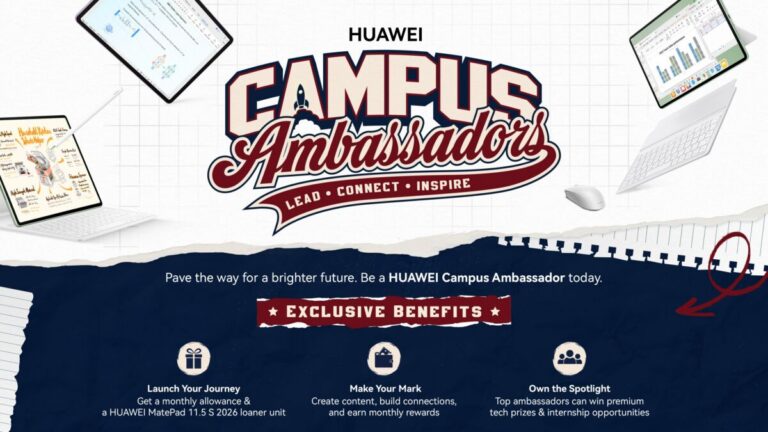 HUAWEI Campus Ambassador program offers students tech, mentorship, and internship opportunities