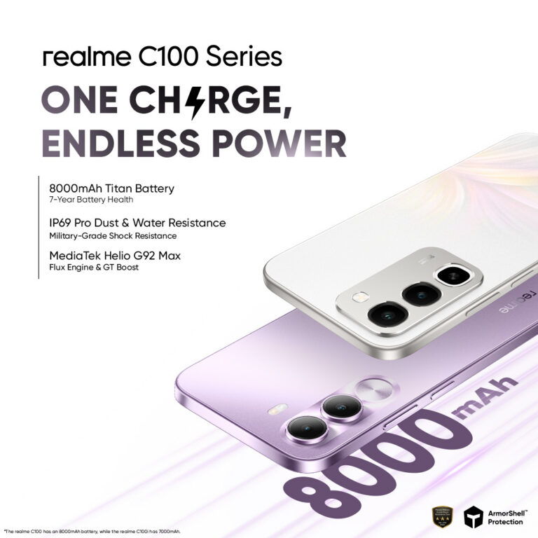 realme C100 Series debuts, price starts at PHP6,313