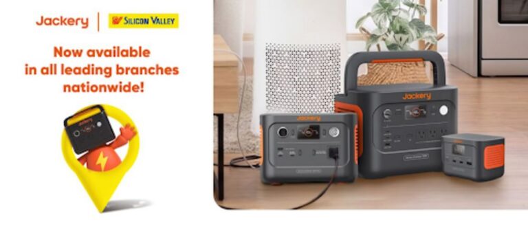 Jackery portable power solutions are now available at Silicon Valley stores