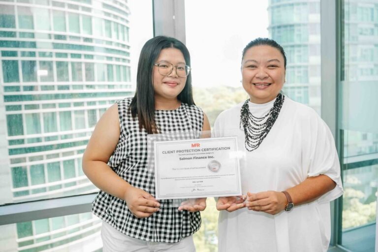 Salmon Finance receives global client protection certification