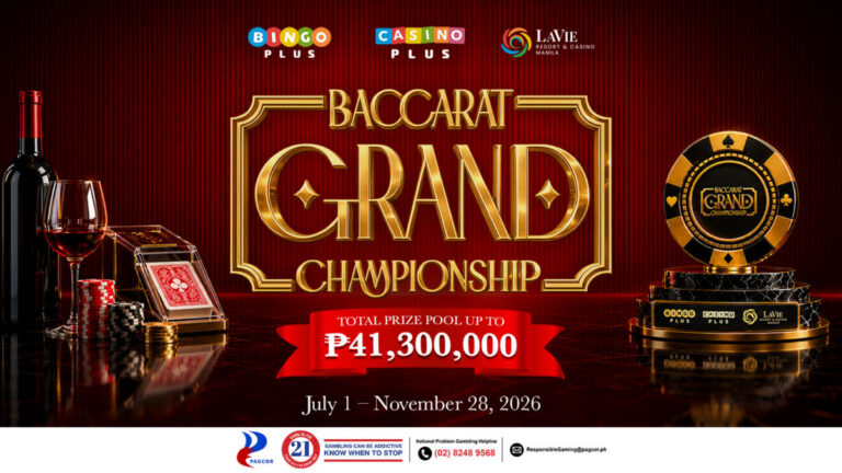 Raising the stakes as BingoPlus launches the new Baccarat Grand Championship