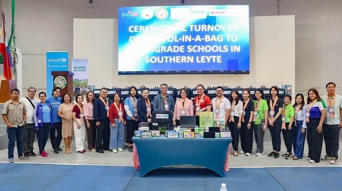 School-in-a-Bag expands digital learning to remote schools in Southern Leyte