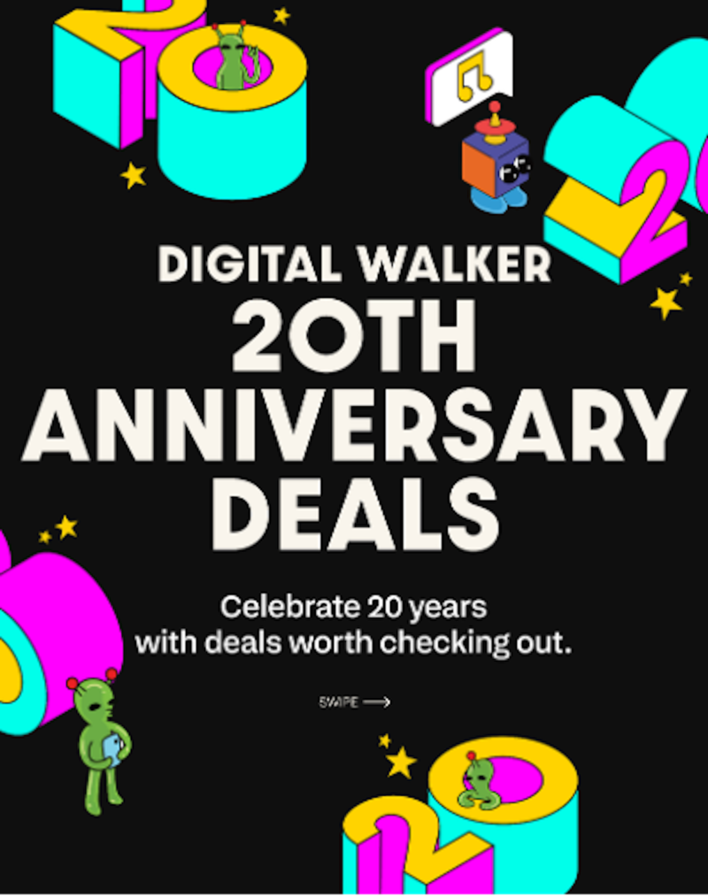 Digital Walker 20th anniversary
