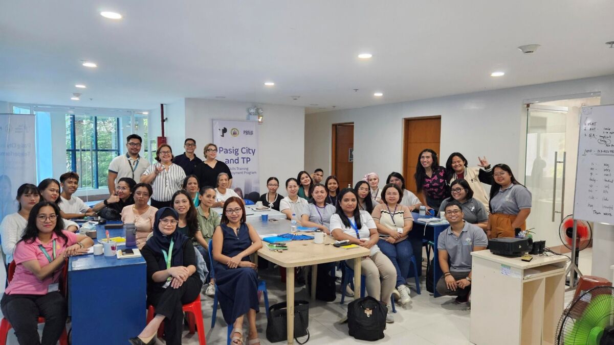 TP STEP AI literacy training