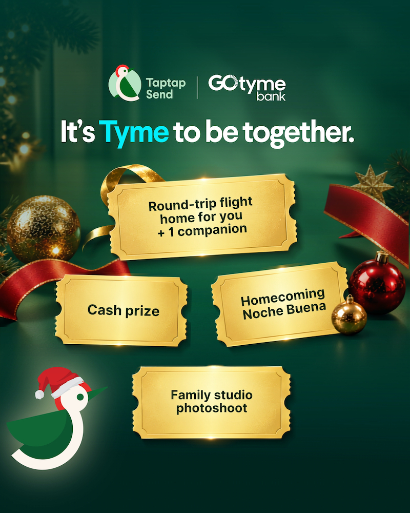 Taptap Send Christmas homecoming campaign