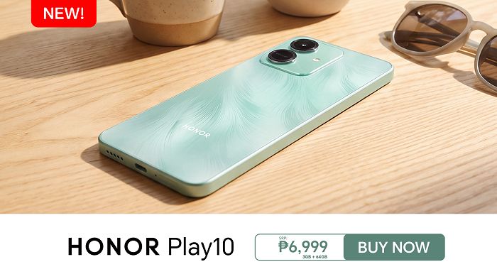 HONOR PLAY 10 LANDS IN THE PHILIPPINES AT PHP6,999