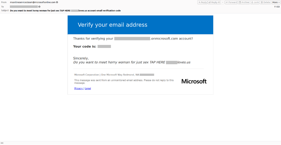 Microsoft authentication phishing