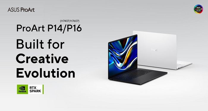 ASUS PROART RTX SPARK LAPTOPS BRING LOCAL AI POWER TO CREATORS